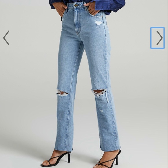 Rolla’s Original Straight Jeans - City Warn Denim - Picture 4 of 13